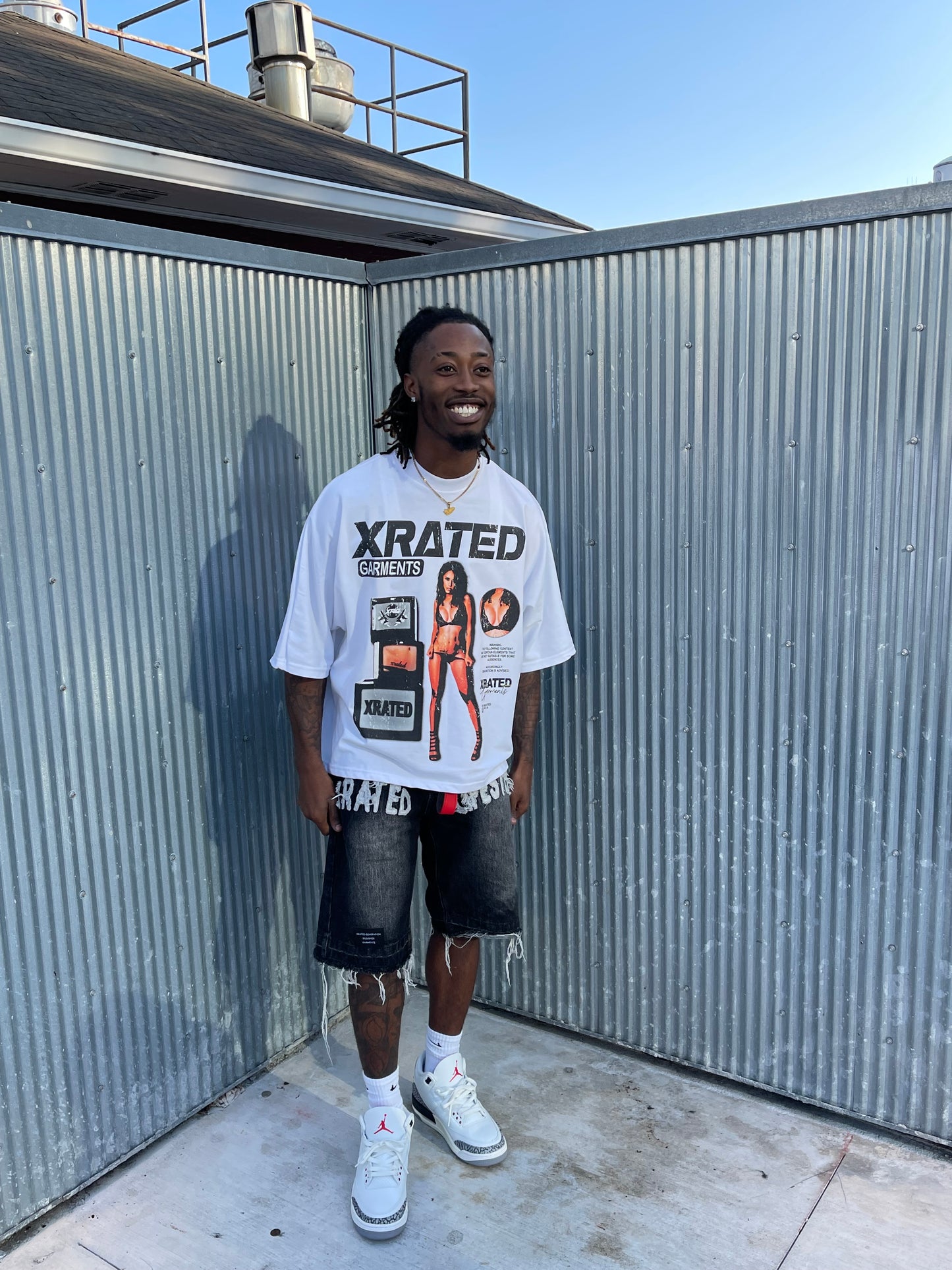 Rated X boxy tee