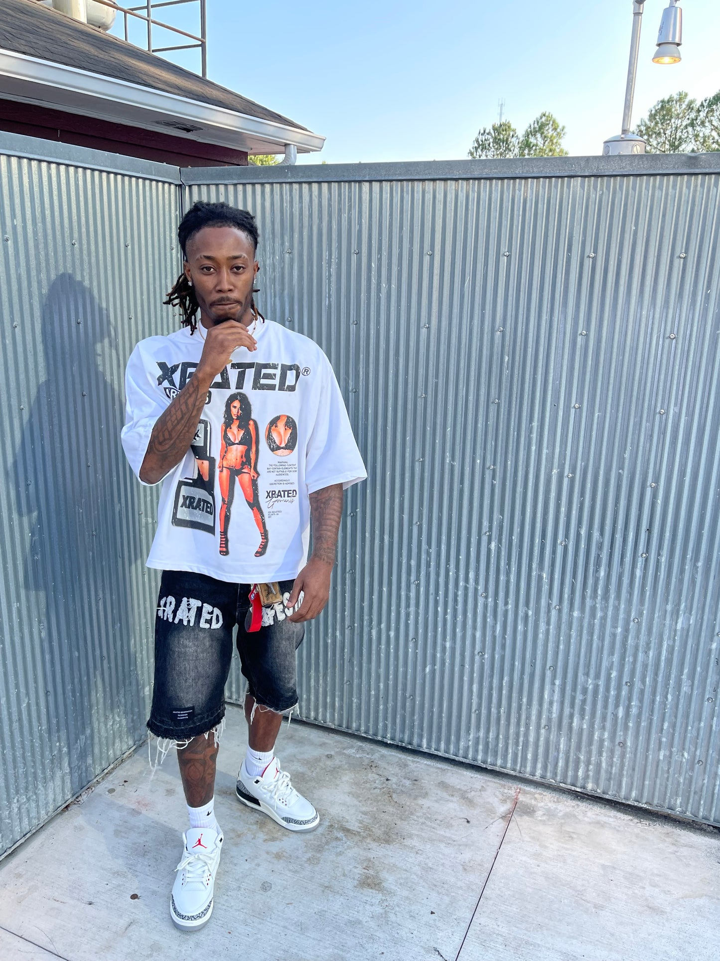 Rated X boxy tee