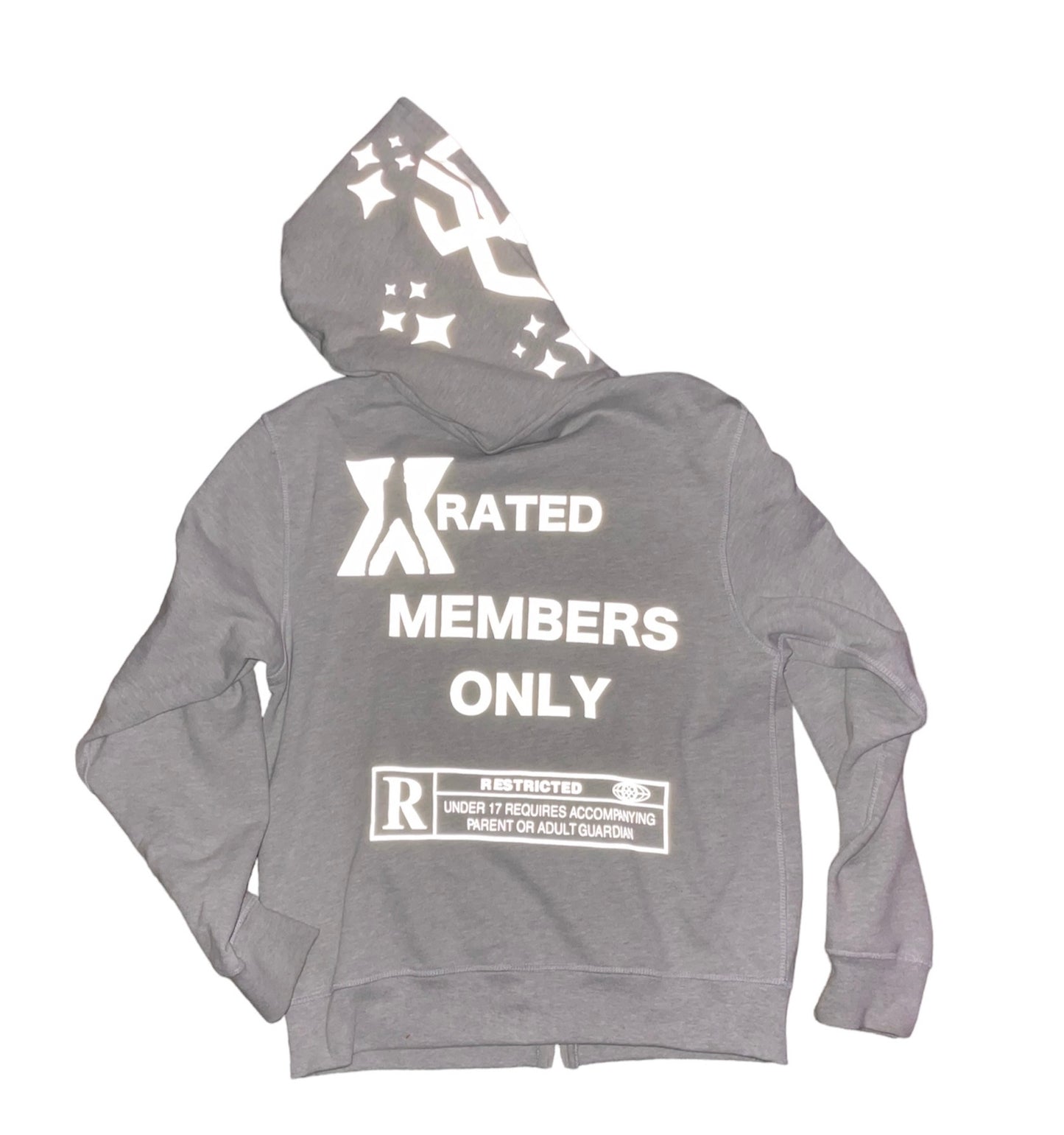 XRATED "3M" REFLECTIVE FULL ZIP