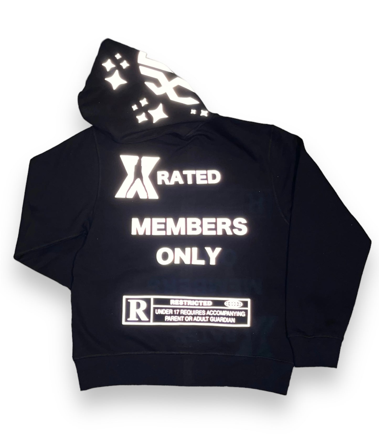 XRATED "3M" REFLECTIVE FULL ZIP